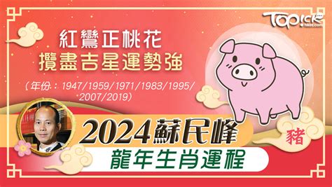 2024 運程 豬